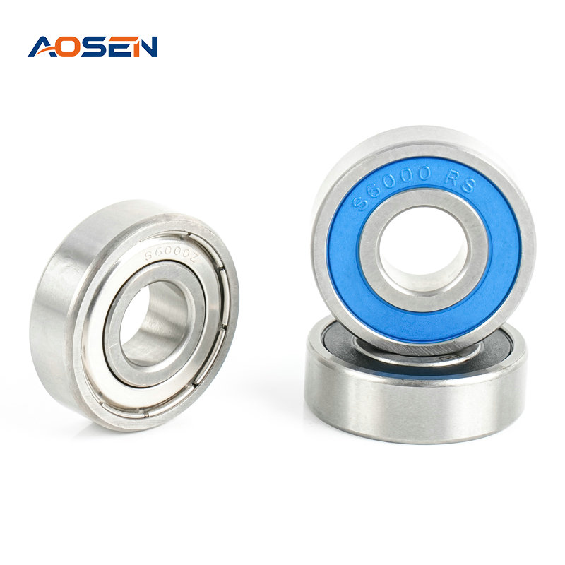 Vòng bi cầu rãnh sâu bằng thép không gỉ SS 6000 ZZ/2RS